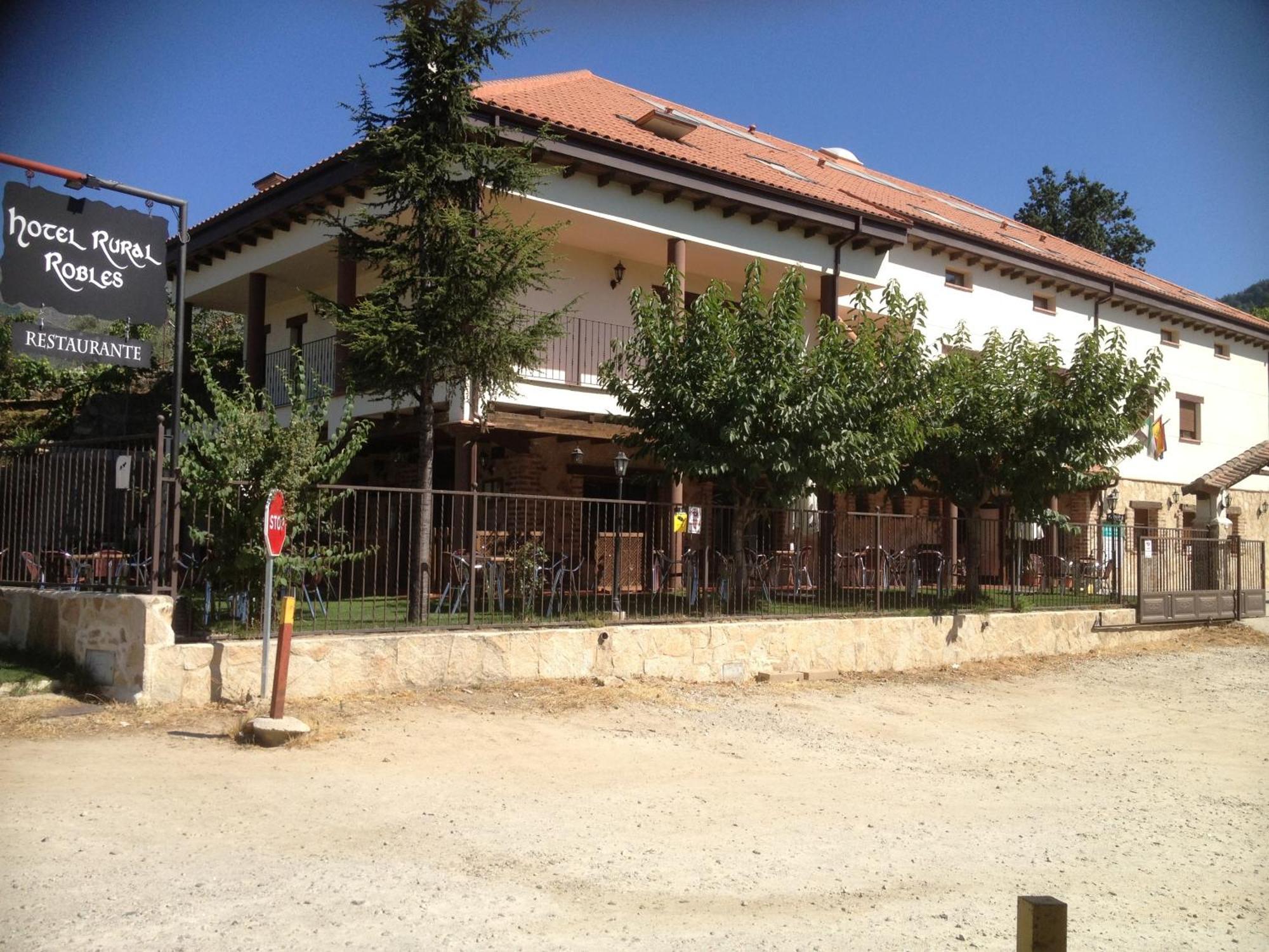 Hotel Rural Robles Jarandilla de la Vera Exterior photo